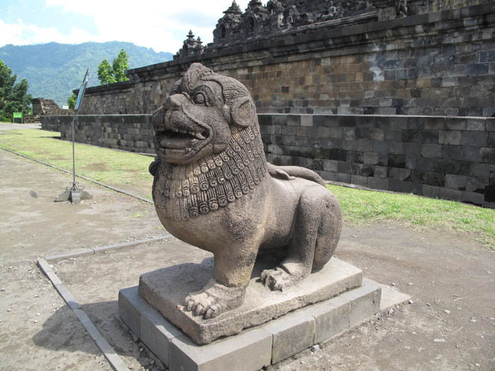 Detail Patung Di Candi Borobudur Nomer 45