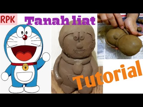 Patung Doraemon Dari Tanah Liat - KibrisPDR