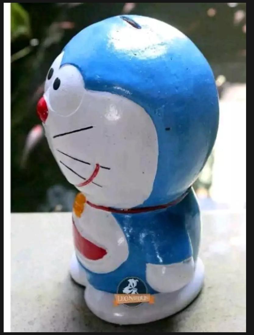 Detail Patung Doraemon Dari Tanah Liat Nomer 32