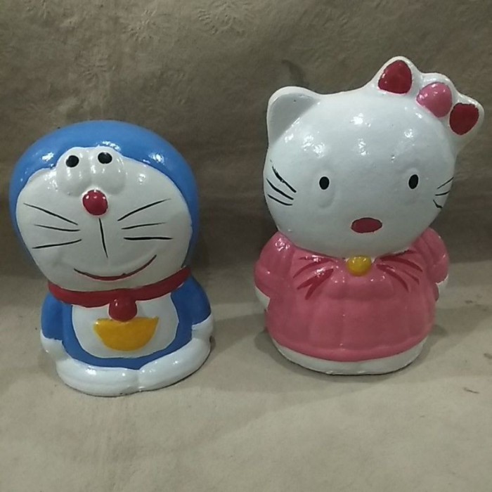 Detail Patung Doraemon Dari Tanah Liat Nomer 55