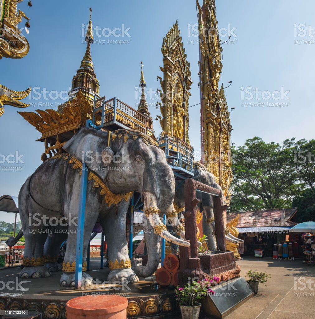 Detail Patung Gajah Thailand Nomer 55