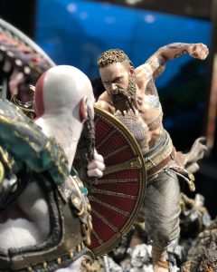 Detail Patung God Of War Nomer 12