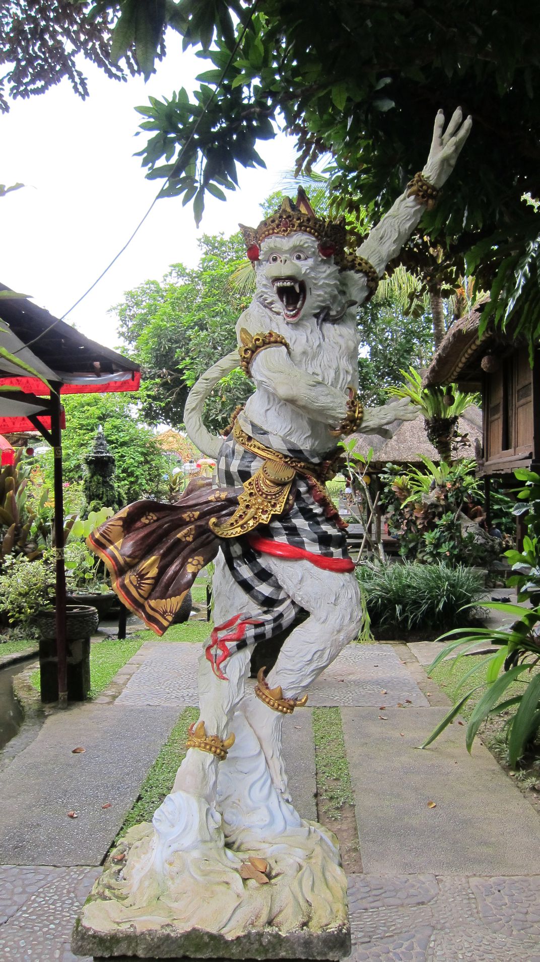 Detail Patung Hanoman Bali Nomer 47