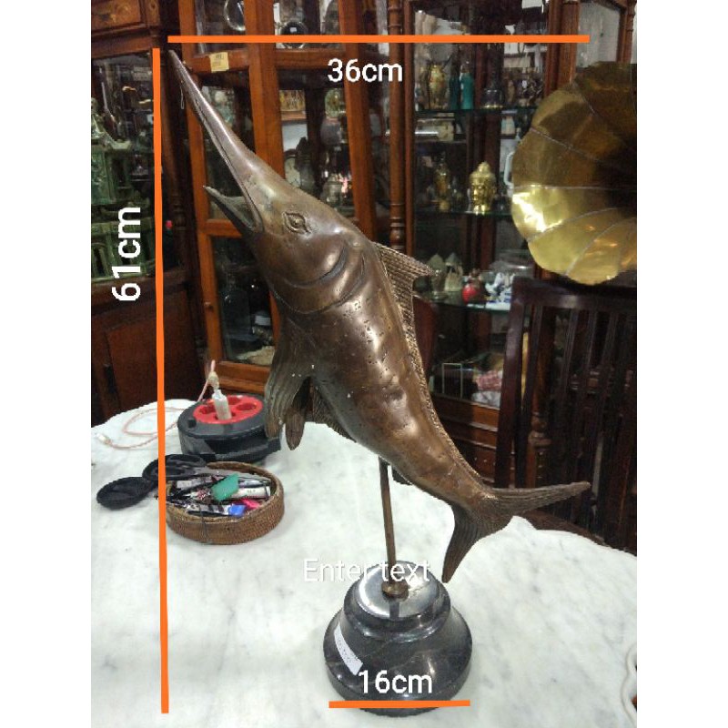 Detail Patung Ikan Marlin Nomer 15