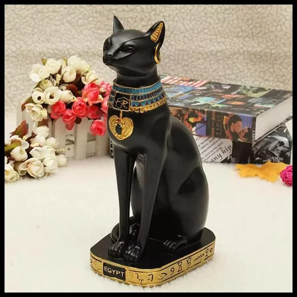 Detail Patung Kucing Mesir Nomer 14