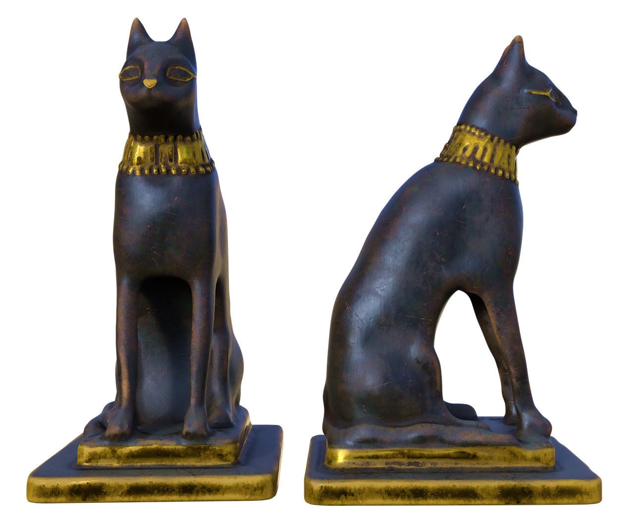Detail Patung Kucing Mesir Nomer 42
