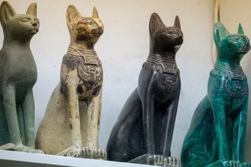 Detail Patung Kucing Mesir Nomer 55