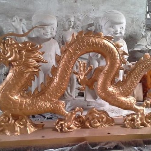 Detail Patung Naga Dari Kayu Nomer 39