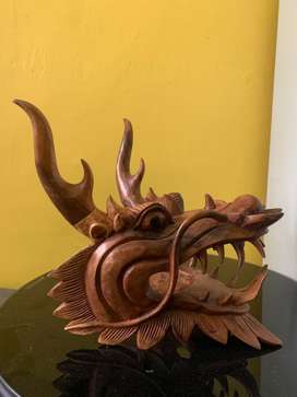 Detail Patung Naga Dari Kayu Nomer 57