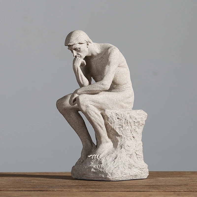 Detail Patung The Thinker Nomer 19