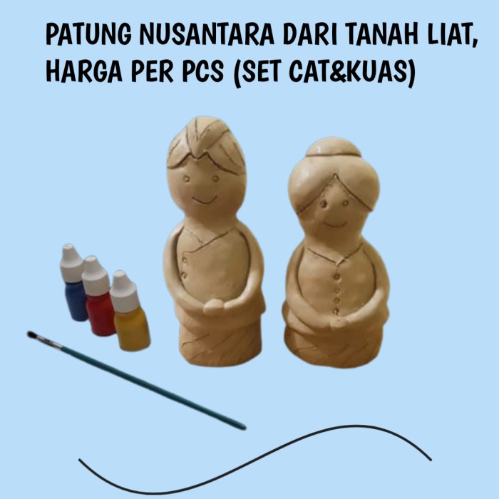 Detail Patung Yang Terbuat Dari Tanah Liat Nomer 20
