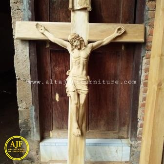 Detail Patung Yesus Di Gereja Nomer 27