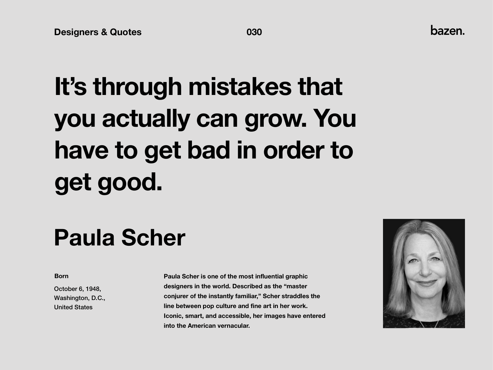 Detail Paula Scher Quotes Nomer 8