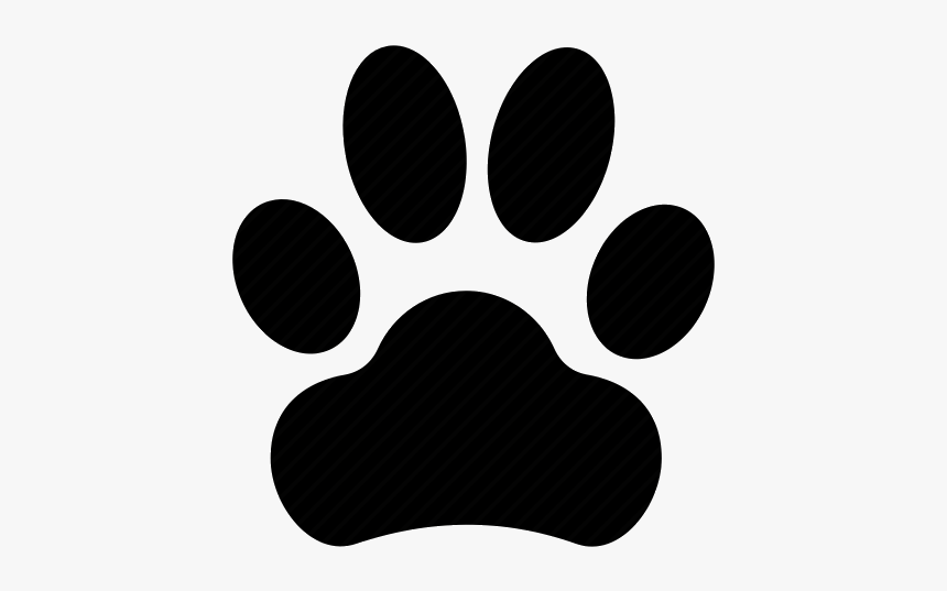 Detail Paw Print Clip Art Transparent Background Nomer 9