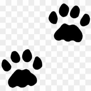 Detail Paw Print Clip Art Transparent Background Nomer 13