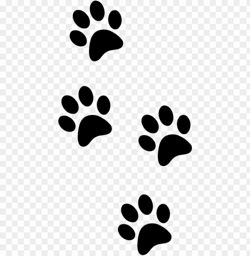 Paw Print Clip Art Transparent Background - KibrisPDR