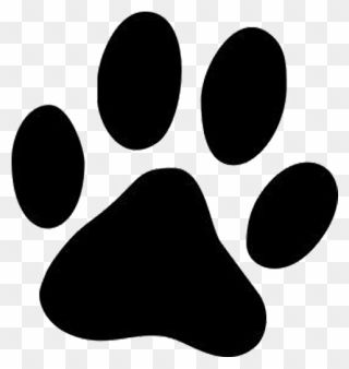 Detail Paw Print Clip Art Transparent Background Nomer 20