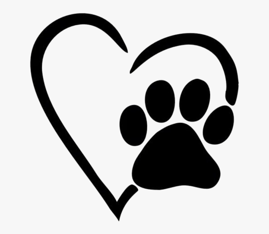 Detail Paw Print Clip Art Transparent Background Nomer 29