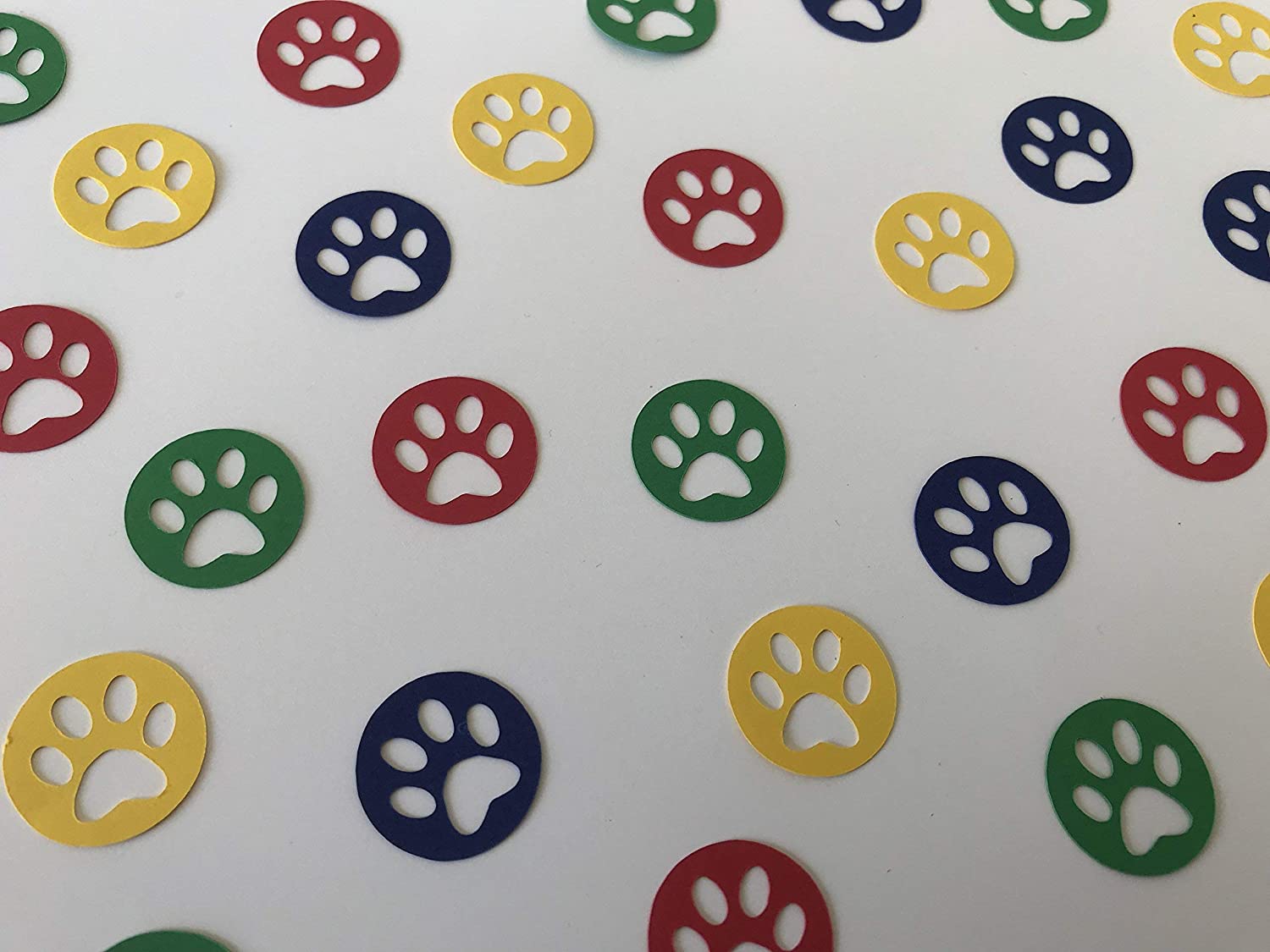 Paw Print Confetti - KibrisPDR