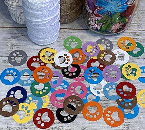 Detail Paw Print Confetti Nomer 16