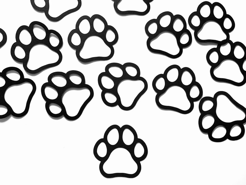 Detail Paw Print Confetti Nomer 21