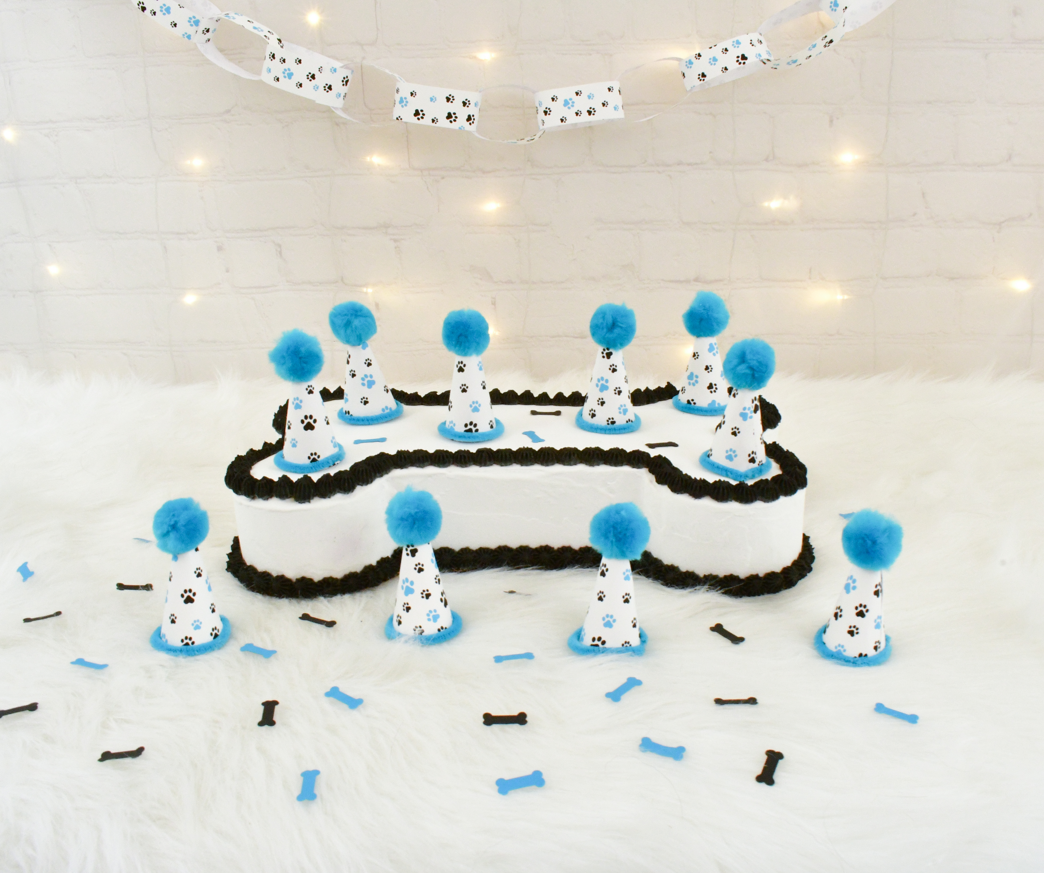 Detail Paw Print Confetti Nomer 40