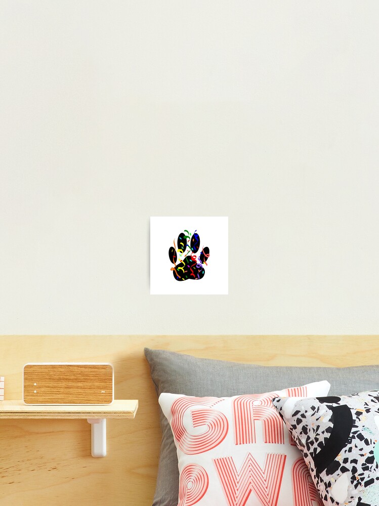 Detail Paw Print Confetti Nomer 48