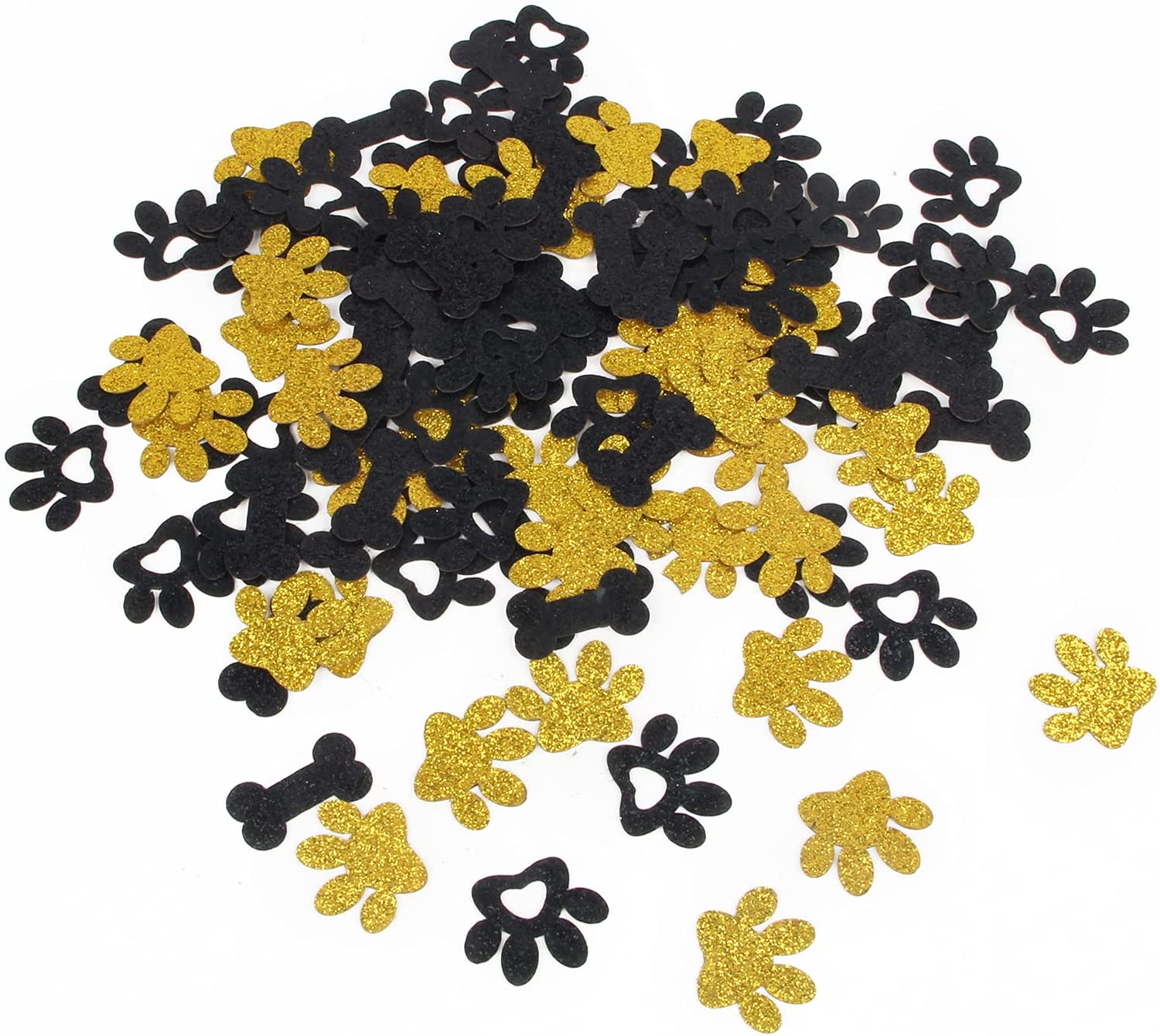 Detail Paw Print Confetti Nomer 50