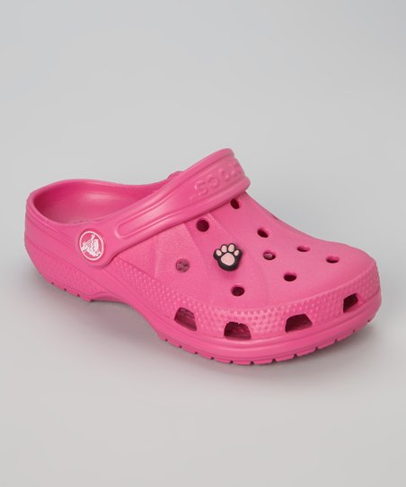 Detail Paw Print Crocs Nomer 26