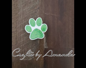 Detail Paw Print Crocs Nomer 42