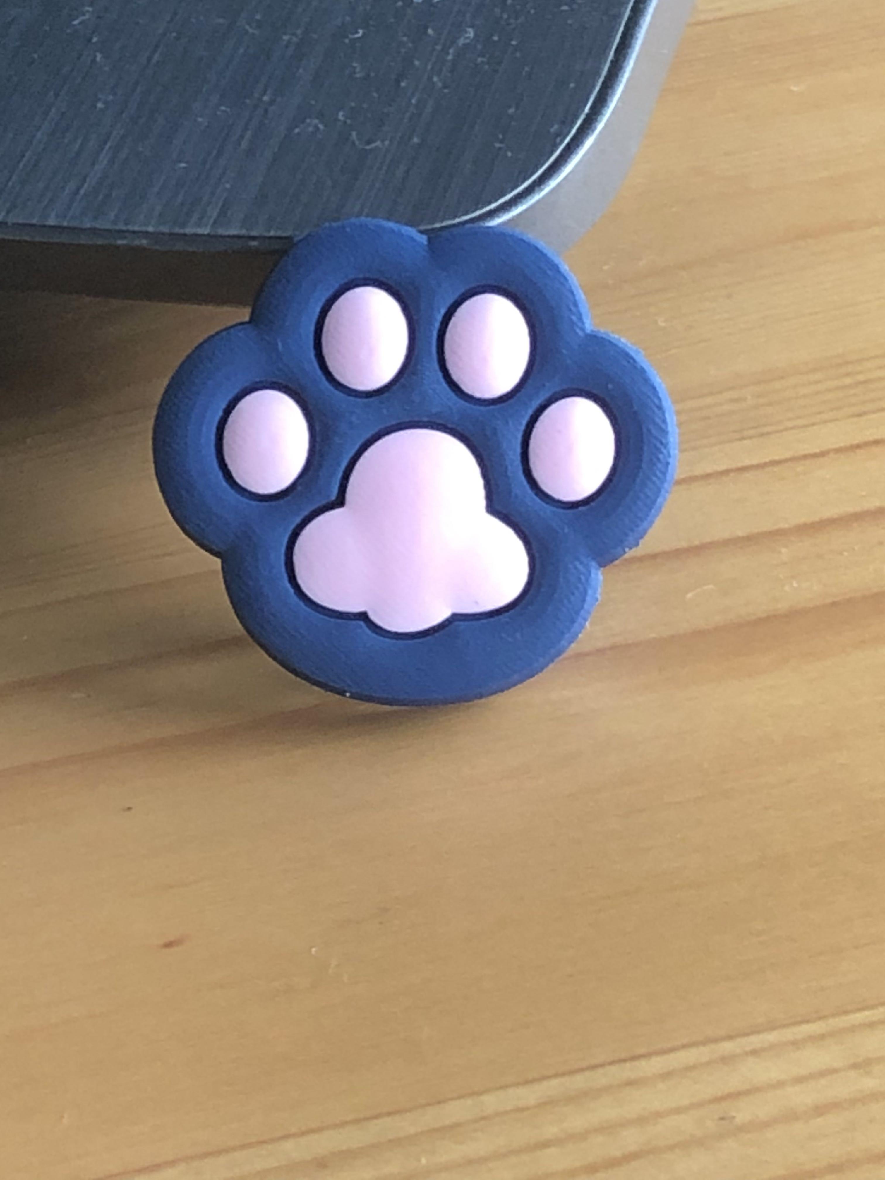 Detail Paw Print Crocs Nomer 49