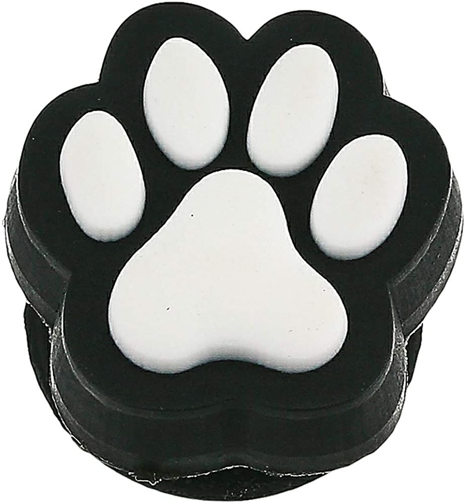 Detail Paw Print Crocs Nomer 7