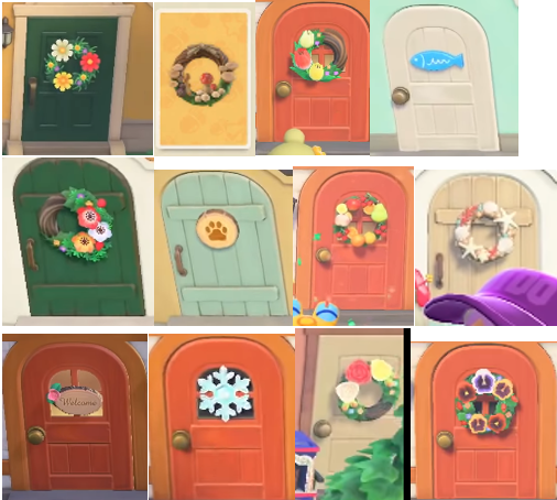 Detail Paw Print Door Plate Animal Crossing Nomer 8