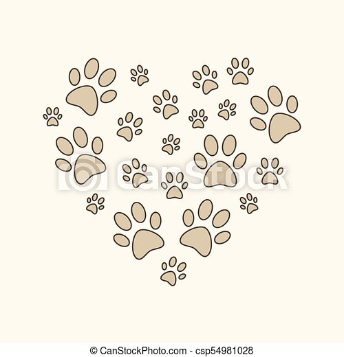 Detail Paw Print Keyboard Symbol Nomer 47