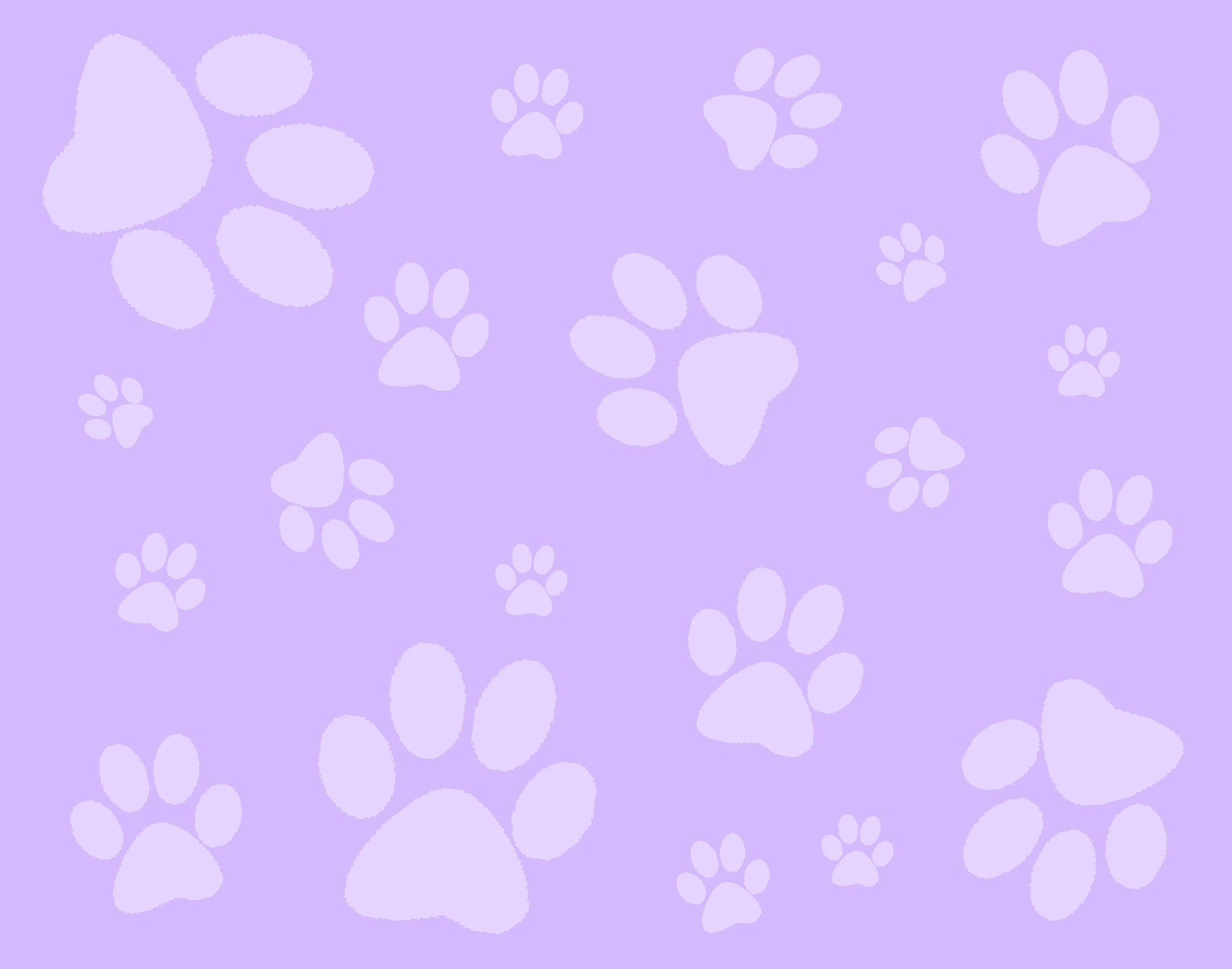 Detail Paw Print Powerpoint Template Nomer 30