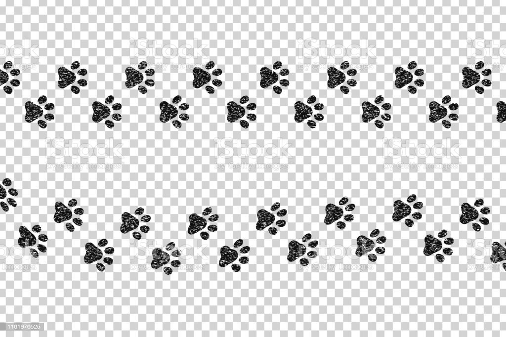 Detail Paw Print Powerpoint Template Nomer 33
