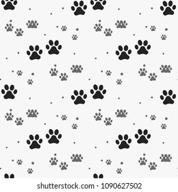 Detail Paw Print Powerpoint Template Nomer 41