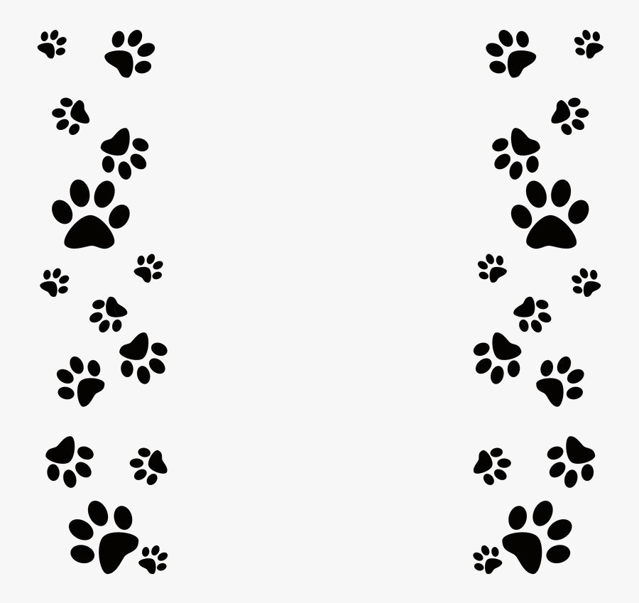 Detail Paw Print Powerpoint Template Nomer 9