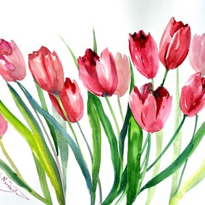 Detail Aquarell Tulpen Nomer 7