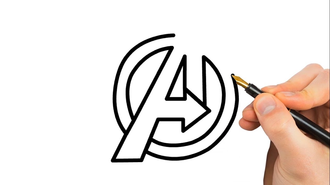 Detail Avengers Logo Zeichnen Nomer 13