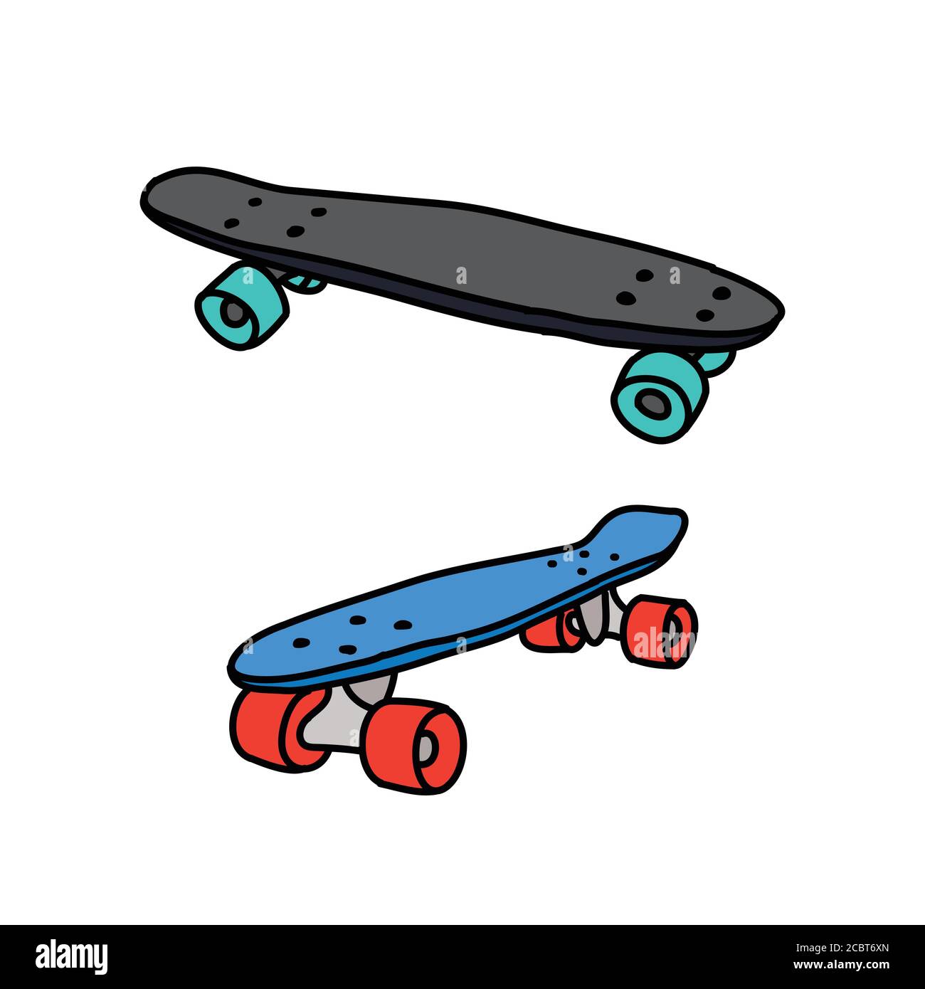 Detail Cartoon Penny Board Nomer 10