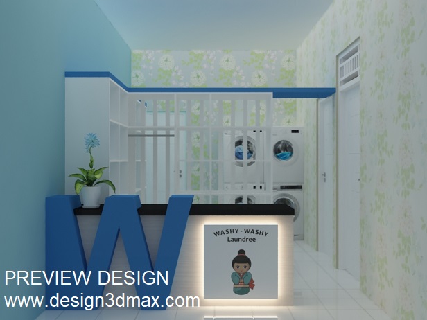 Detail Desain Toko Laundry Nomer 19