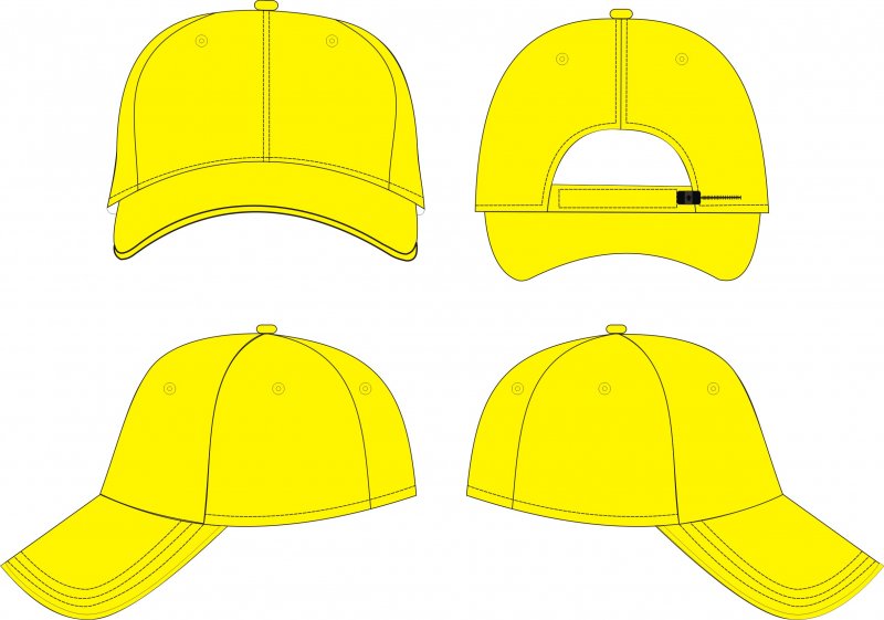 Detail Desain Topi Jaring Polos Nomer 5