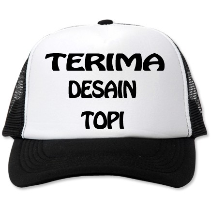 Detail Desain Topi Jaring Polos Nomer 41