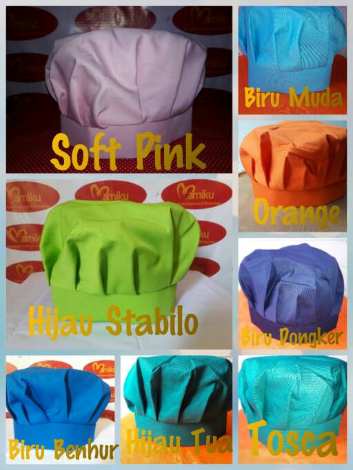 Detail Desain Topi Koki Nomer 55