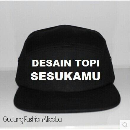 Detail Desain Topi Polos Hitam Nomer 4