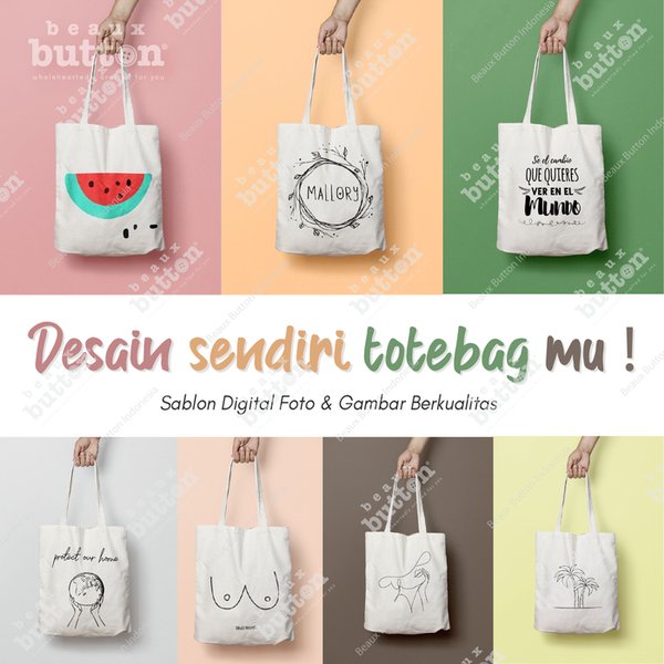 Detail Desain Tote Bag Kekinian Nomer 32