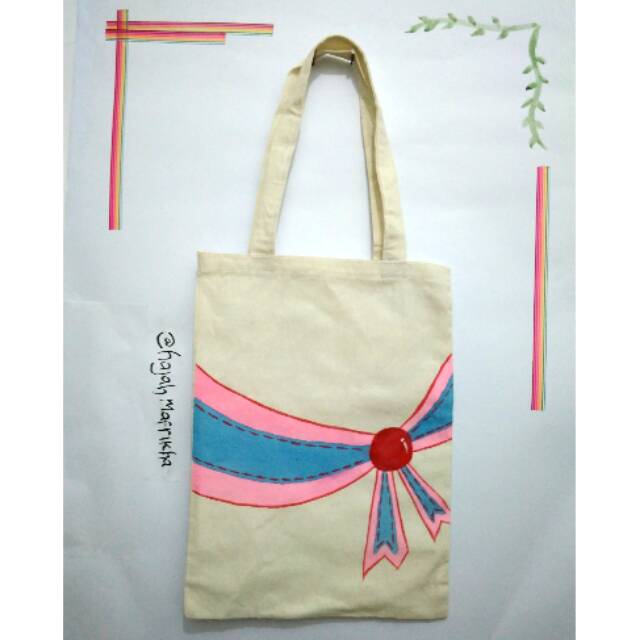 Detail Desain Tote Bag Lukis Nomer 15