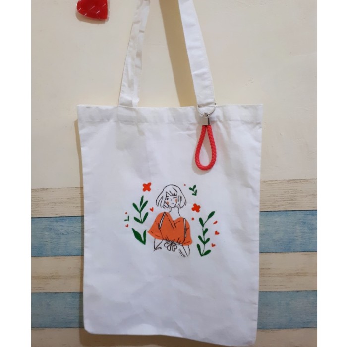 Detail Desain Tote Bag Lukis Nomer 21