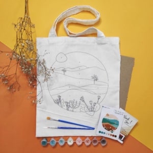 Detail Desain Tote Bag Lukis Nomer 45